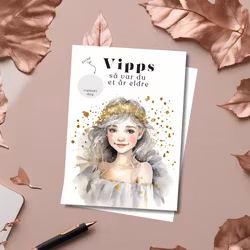 Vipps Bursdagskort - Little Fairy