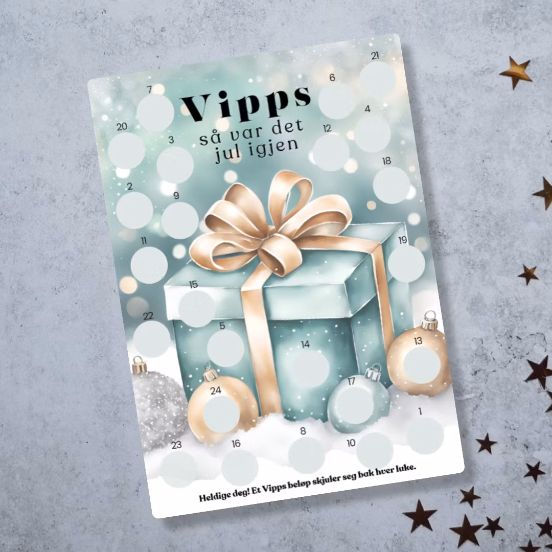 Vipps - Scratch-off Julekalender
