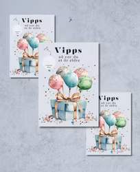3pk Vipps Skrapekort - Cakepops