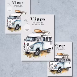 3pk Vipps Skrapekort - Campervan