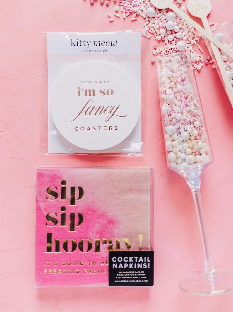 Sip Sip Hooray Servietter