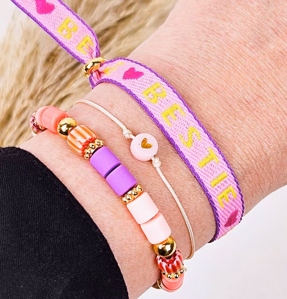 Ribbon Bracelet - Bestie