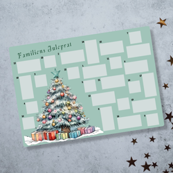 Scratch-off  Julekalender - Familiens Juleprat