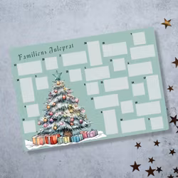 Scratch-off  Julekalender - Familiens Juleprat