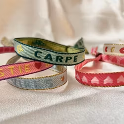 Ribbon Bracelet - Good Vibes