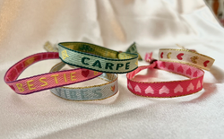 Ribbon Bracelet - Carpe Diem