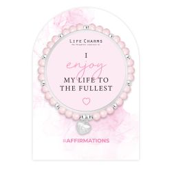 Life Charms - Affirmation Bracelet - I enjoy Life