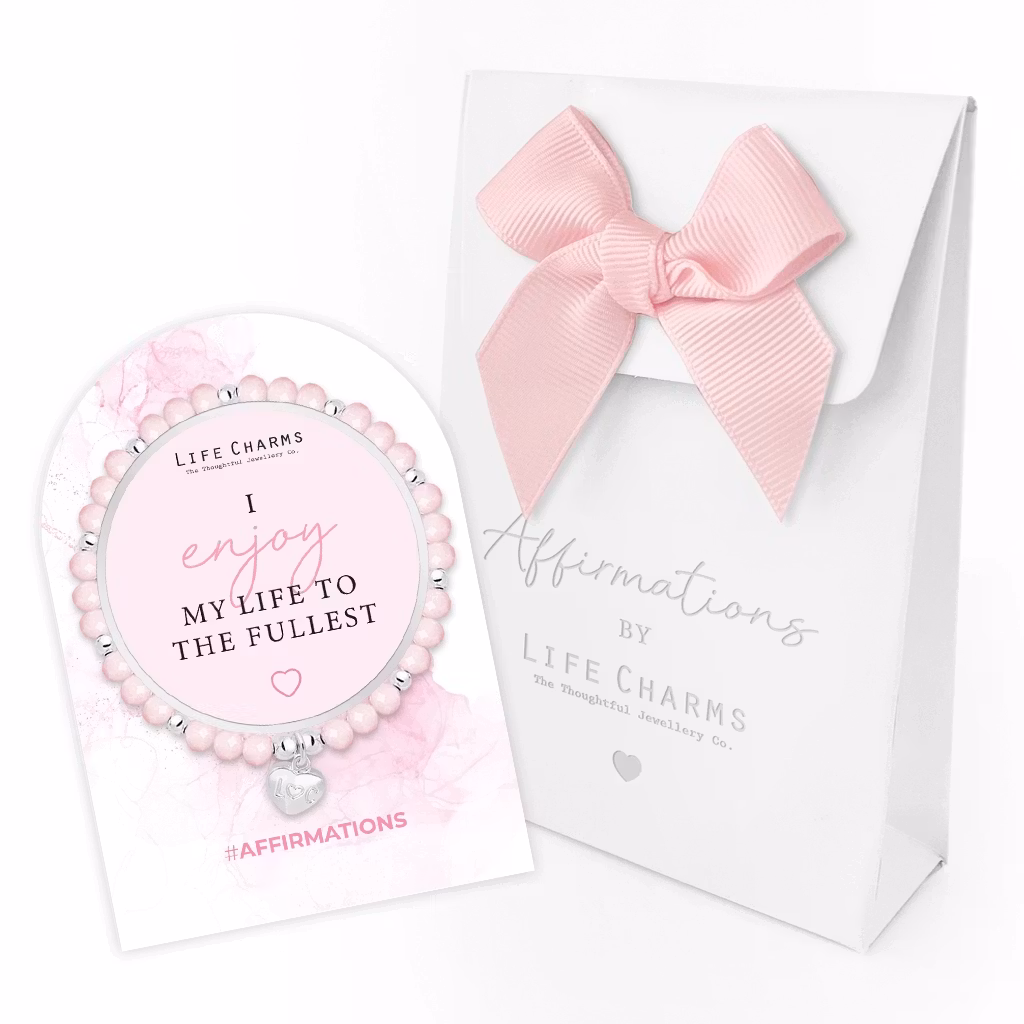 Life Charms - Affirmation Bracelet - I enjoy Life