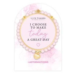 Life Charms - Affirmation Bracelet - A Great day