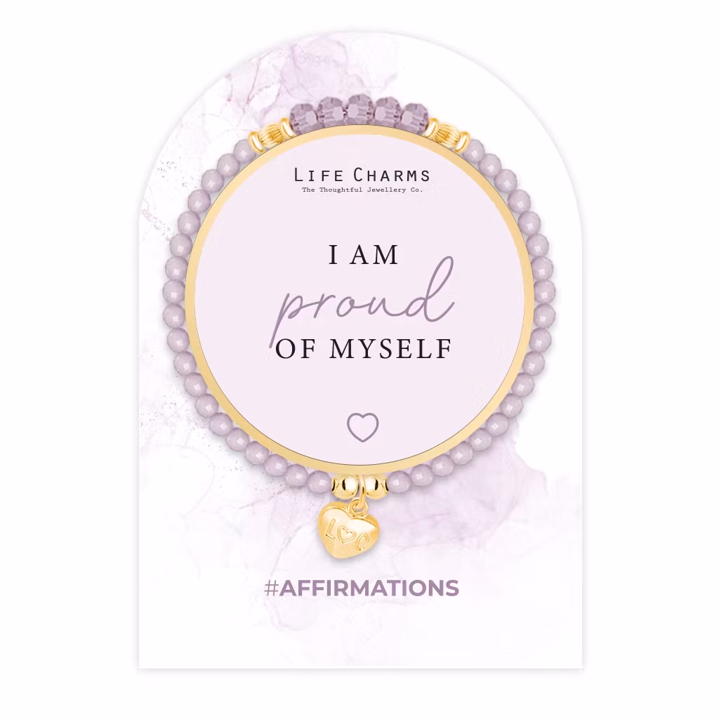 Life Charms - Affirmation Bracelet - Proud of myself
