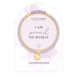 Life Charms - Affirmation Bracelet - Proud of myself