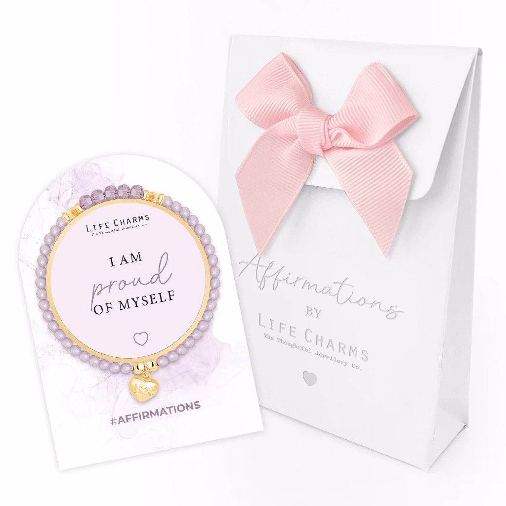 Life Charms - Affirmation Bracelet - Proud of myself
