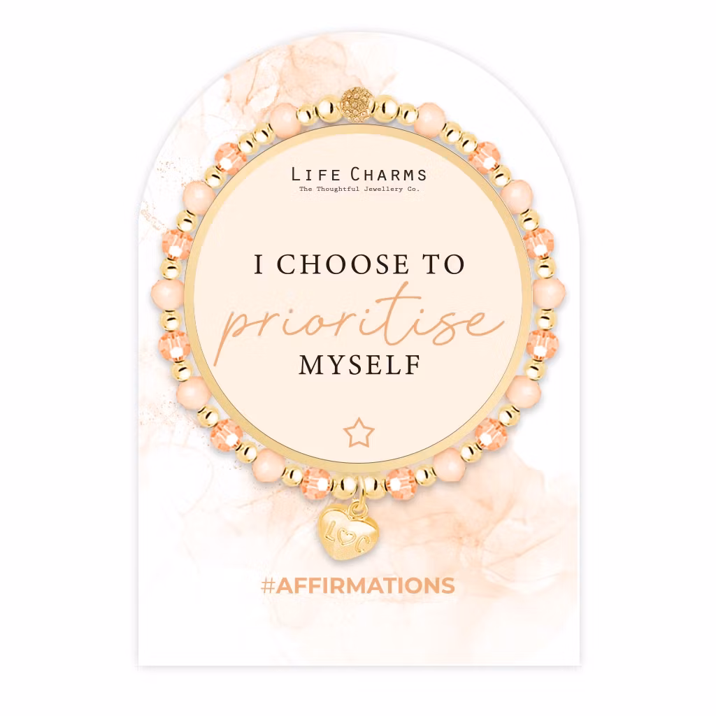 Life Charms - Affirmation Bracelet - Prioritise myself