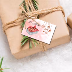 30 stk Til-fra-lapper - 3 ulike design