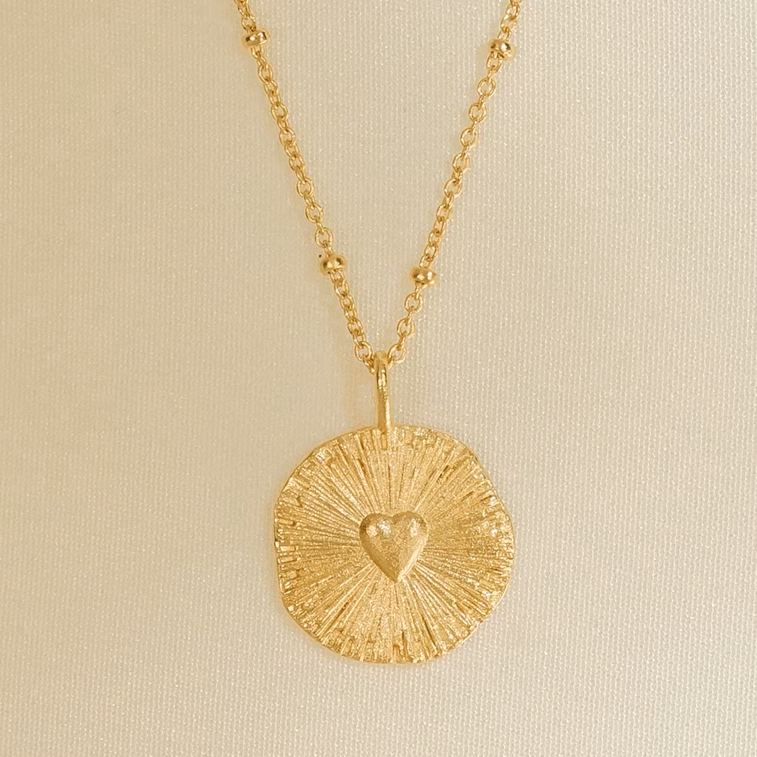 Agape - Radiant Heart  Necklace