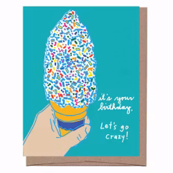 Scratch & Sniff Bursdagskort