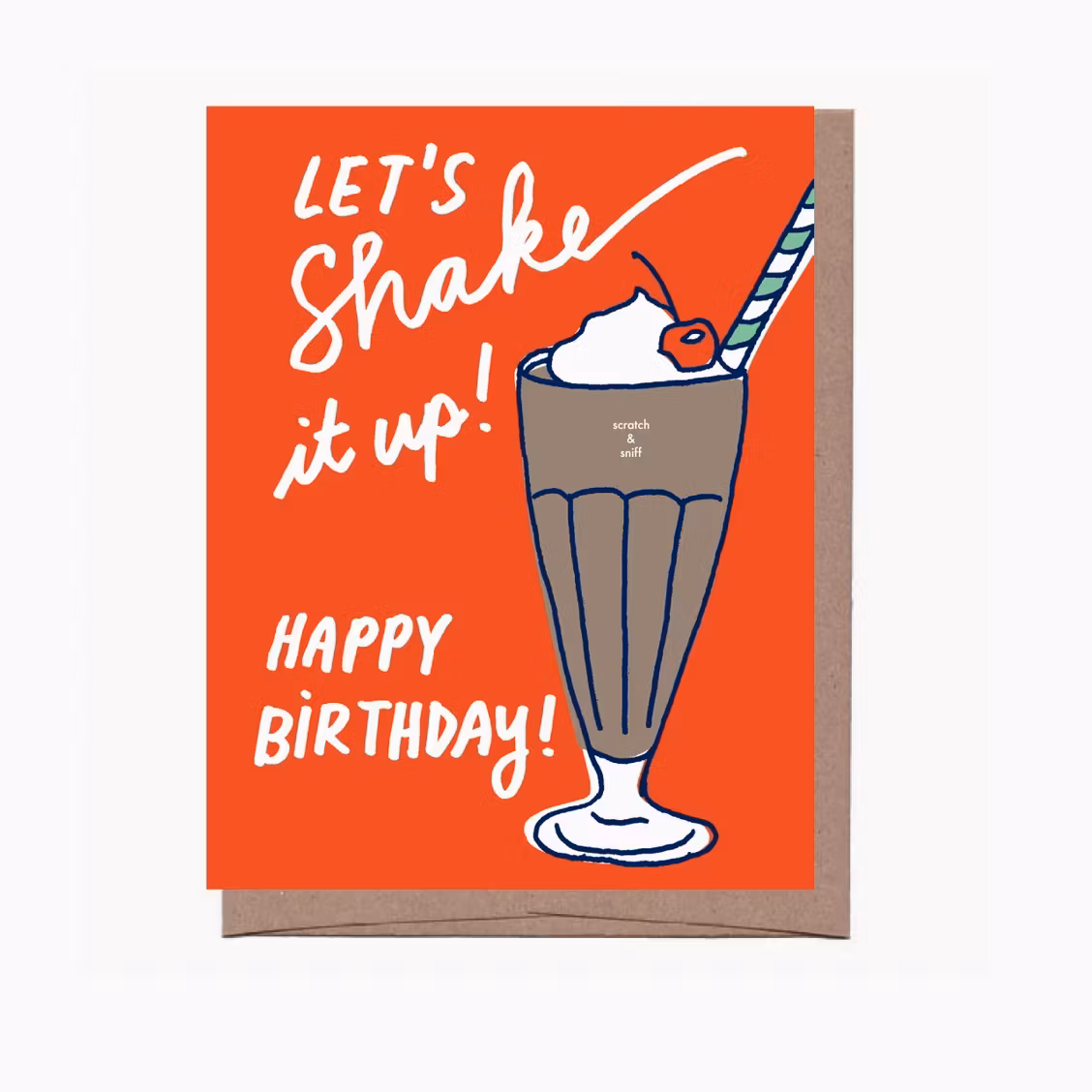 Scratch & Sniff Bursdagskort