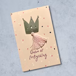 Bursdagskort - Queen of Everything