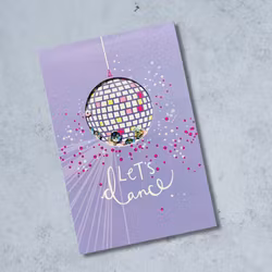 Bursdagskort - Lets Dance