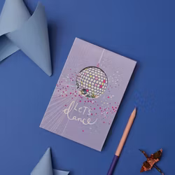 Bursdagskort - Lets Dance