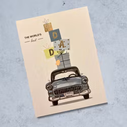 The World's best dad kort