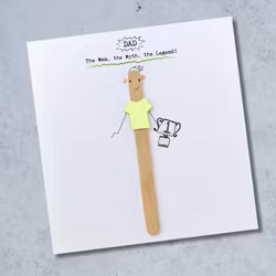 Bexy Boo Greeting Card - "DAD - the Man, the Myth, the Legend"