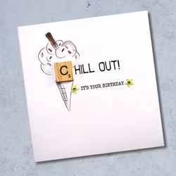 Bexy Boo Greeting Card - Chill Out