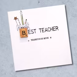 Bexy Boo Greeting Card - Best teacher