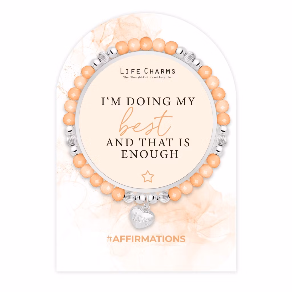 Life Charms - Affirmation Bracelet - Doing my Best