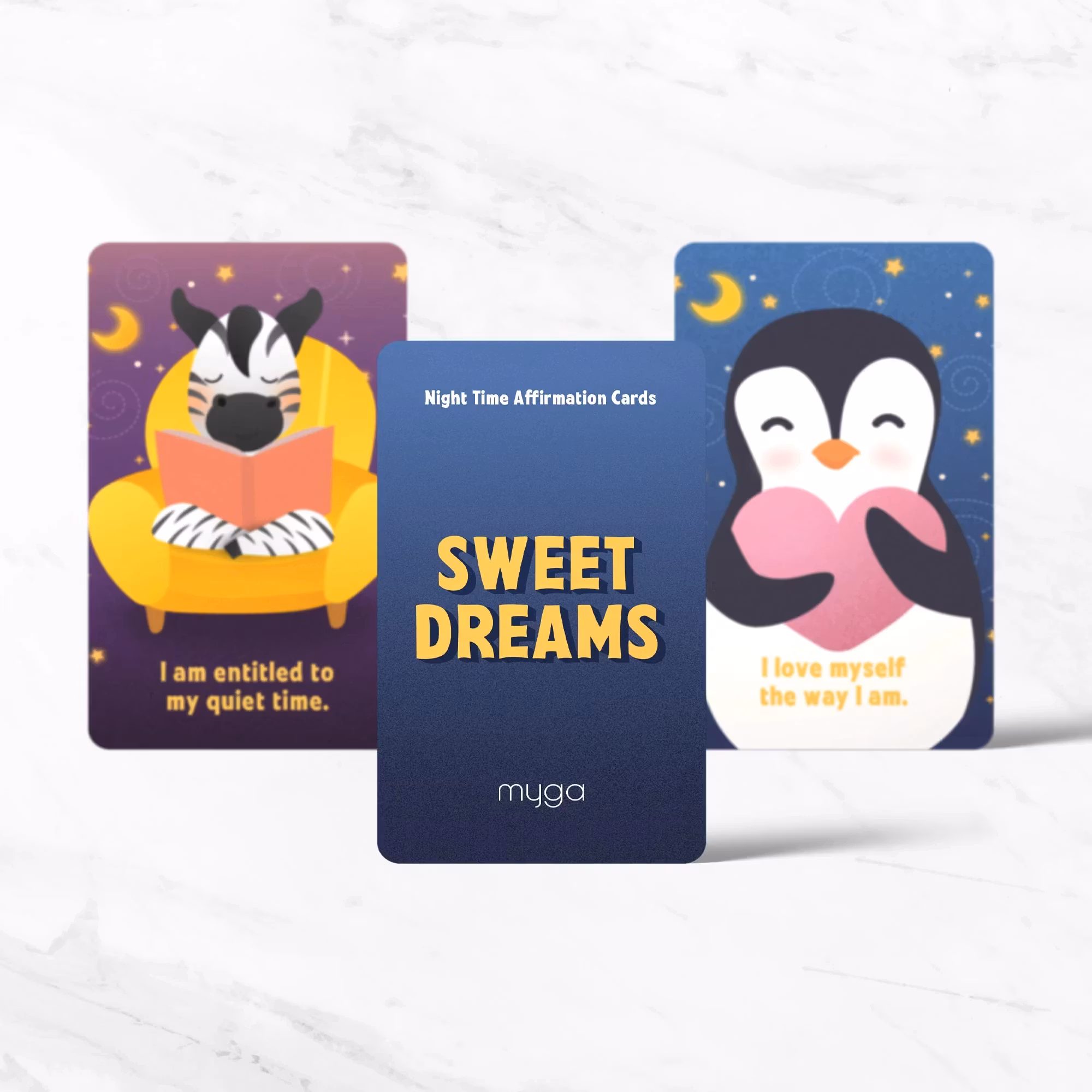 Myga - Sweet Dreams Night Time Affirmation Cards