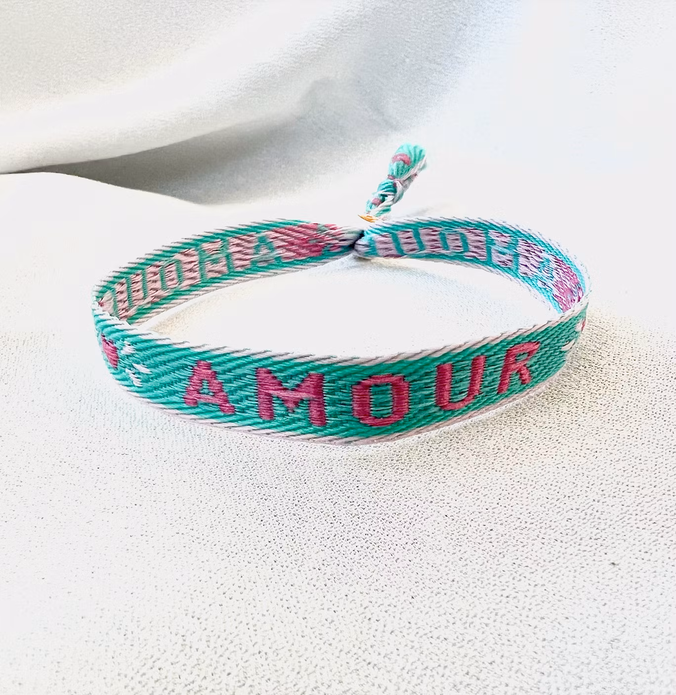 Ribbon Bracelet - Amour