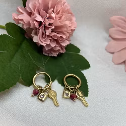 Sansira Jewellery - Gold Hoops