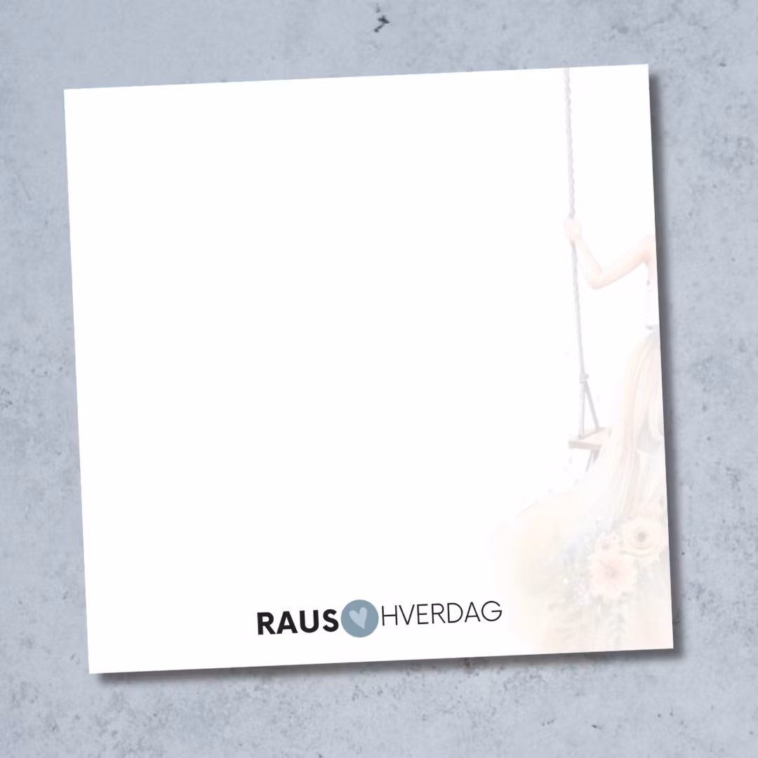 Vipps Konfirmasjonskort  - Jenta på huska