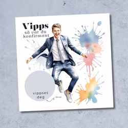 Vipps Konfirmasjonskort  - Dress