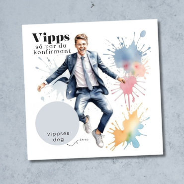Vipps Konfirmasjonskort  - Dress