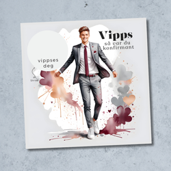 Vipps Konfirmasjonskort  - Dress