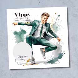 Vipps Konfirmasjonskort