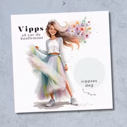 Vipps Konfirmasjonskort