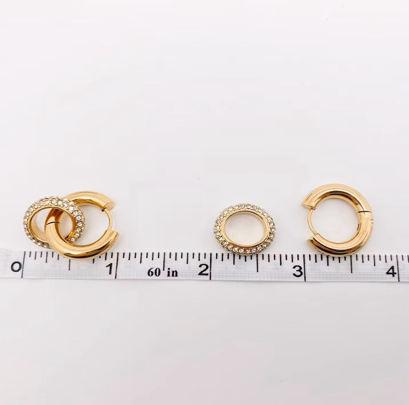 Cubic Zirconia Hoops