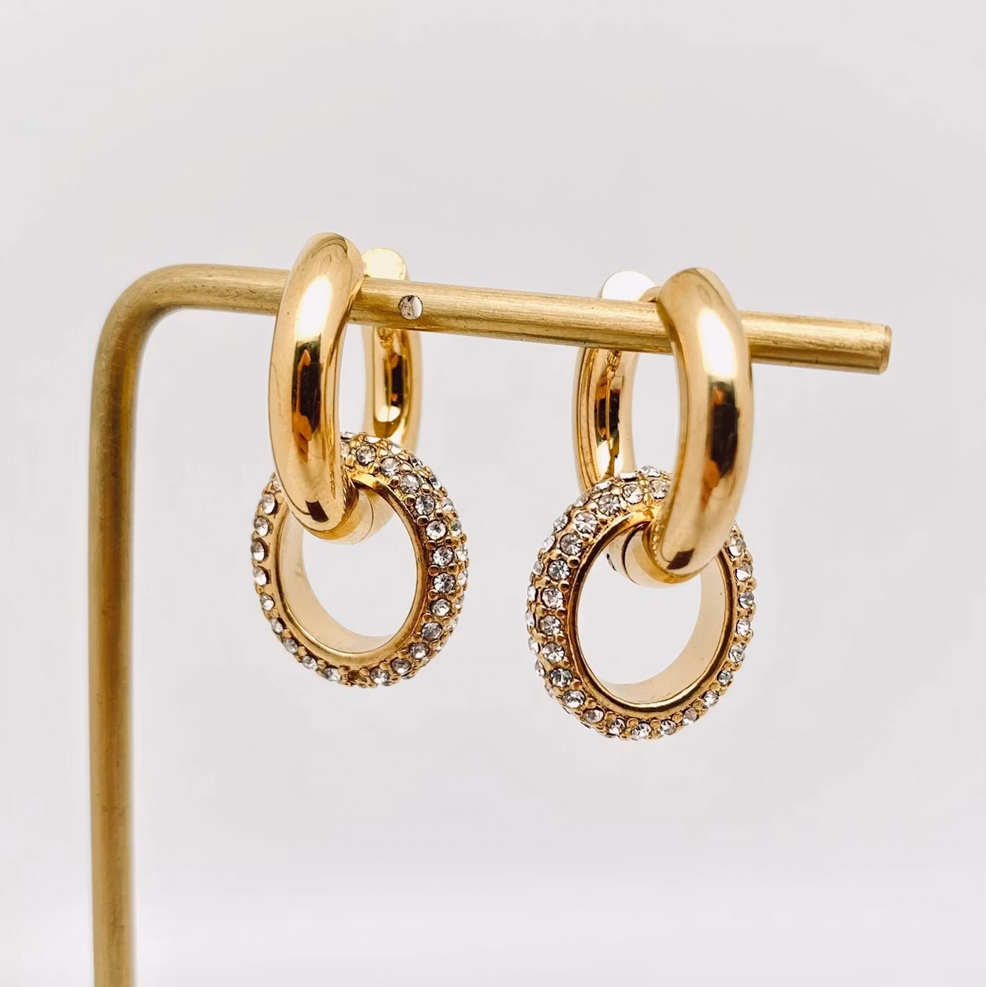 Cubic Zirconia Hoops