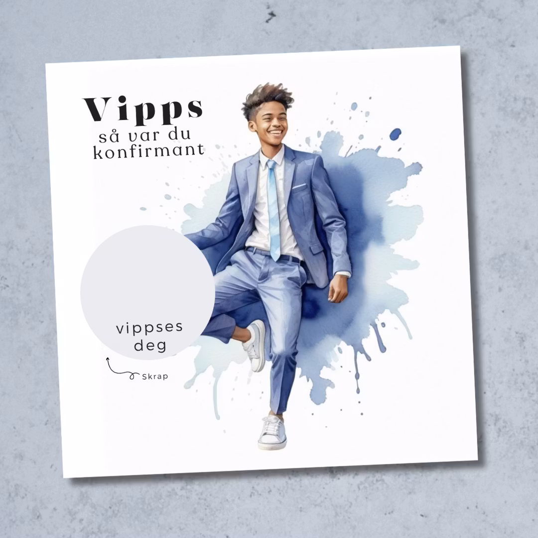 Vipps Konfirmasjonskort