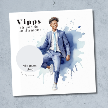 Vipps Konfirmasjonskort