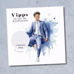 Vipps Konfirmasjonskort