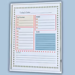 Daise &. Co: Daily Planner Notepad