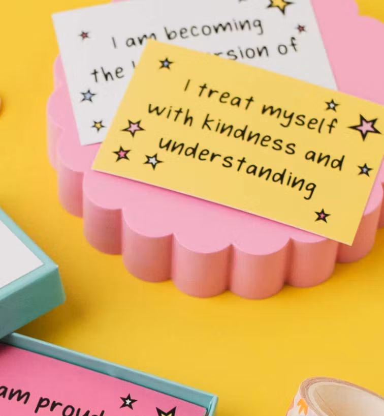 Daily Happiness Affirmation Cards