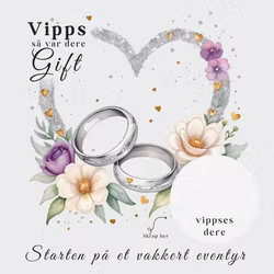 Vipps Bryllupskort