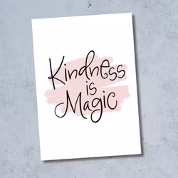 Occasions Inspirasjonskort - Kindness is Magic