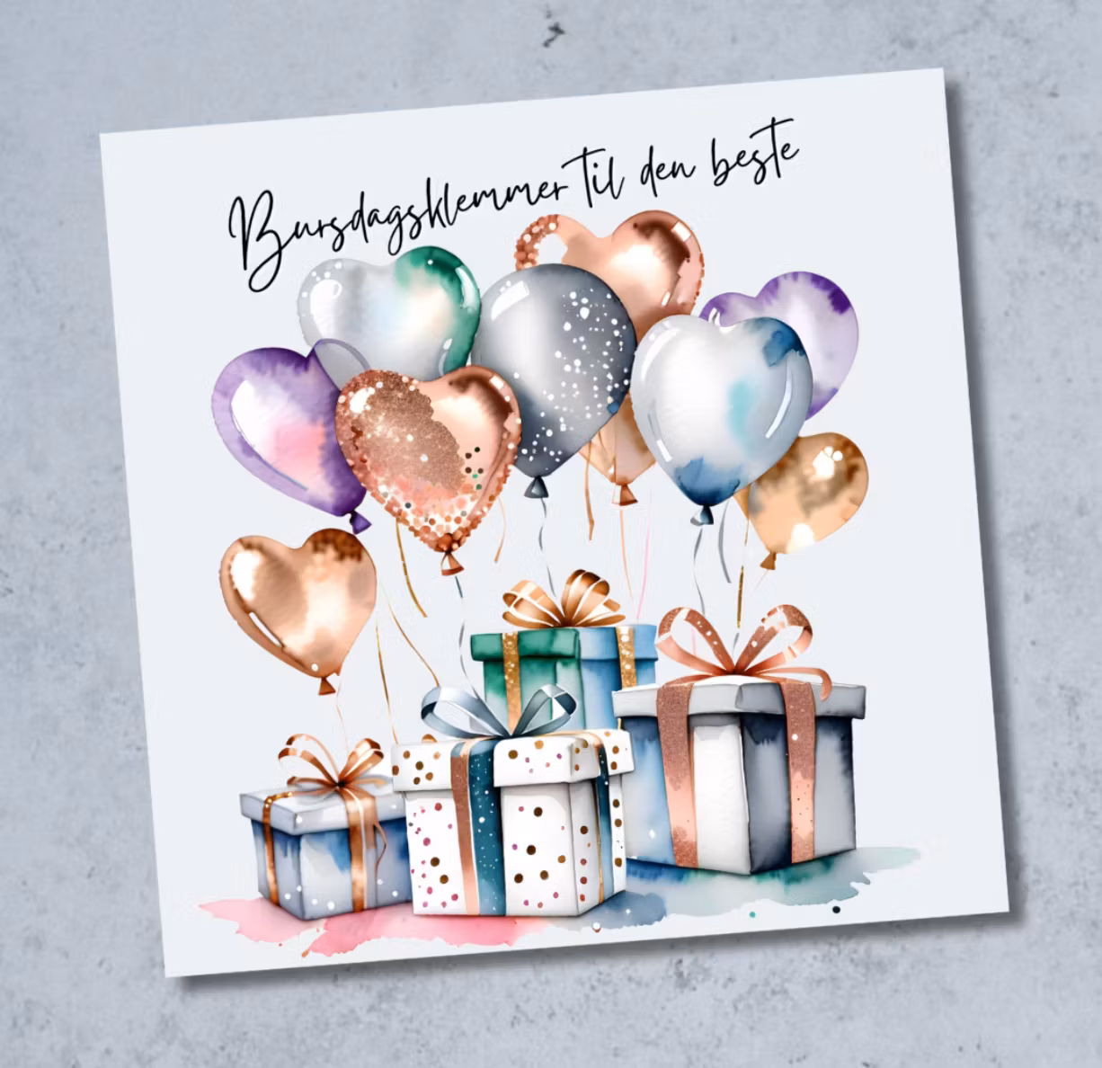 14pk mix Bursdagskort