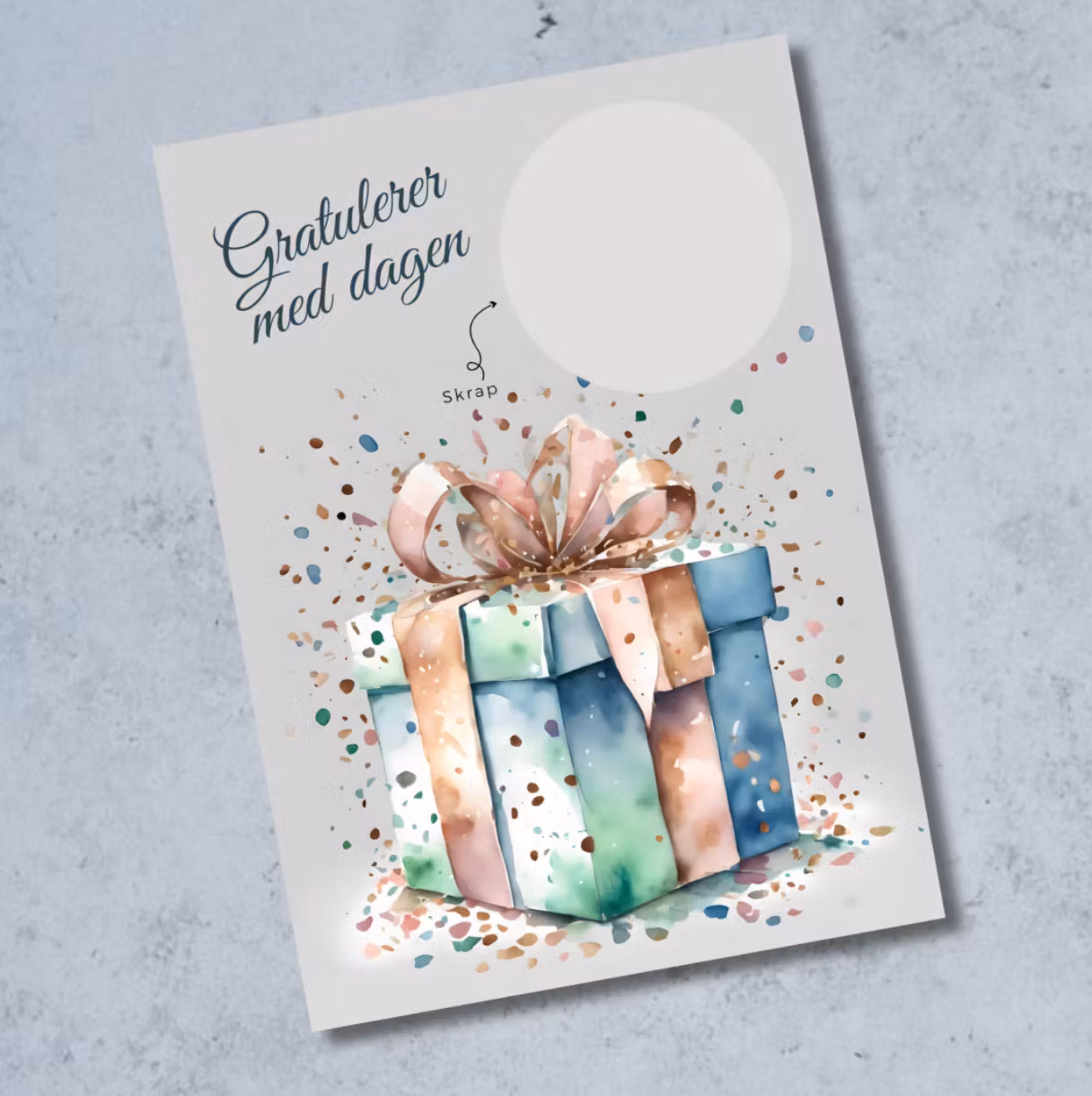 14pk mix Bursdagskort