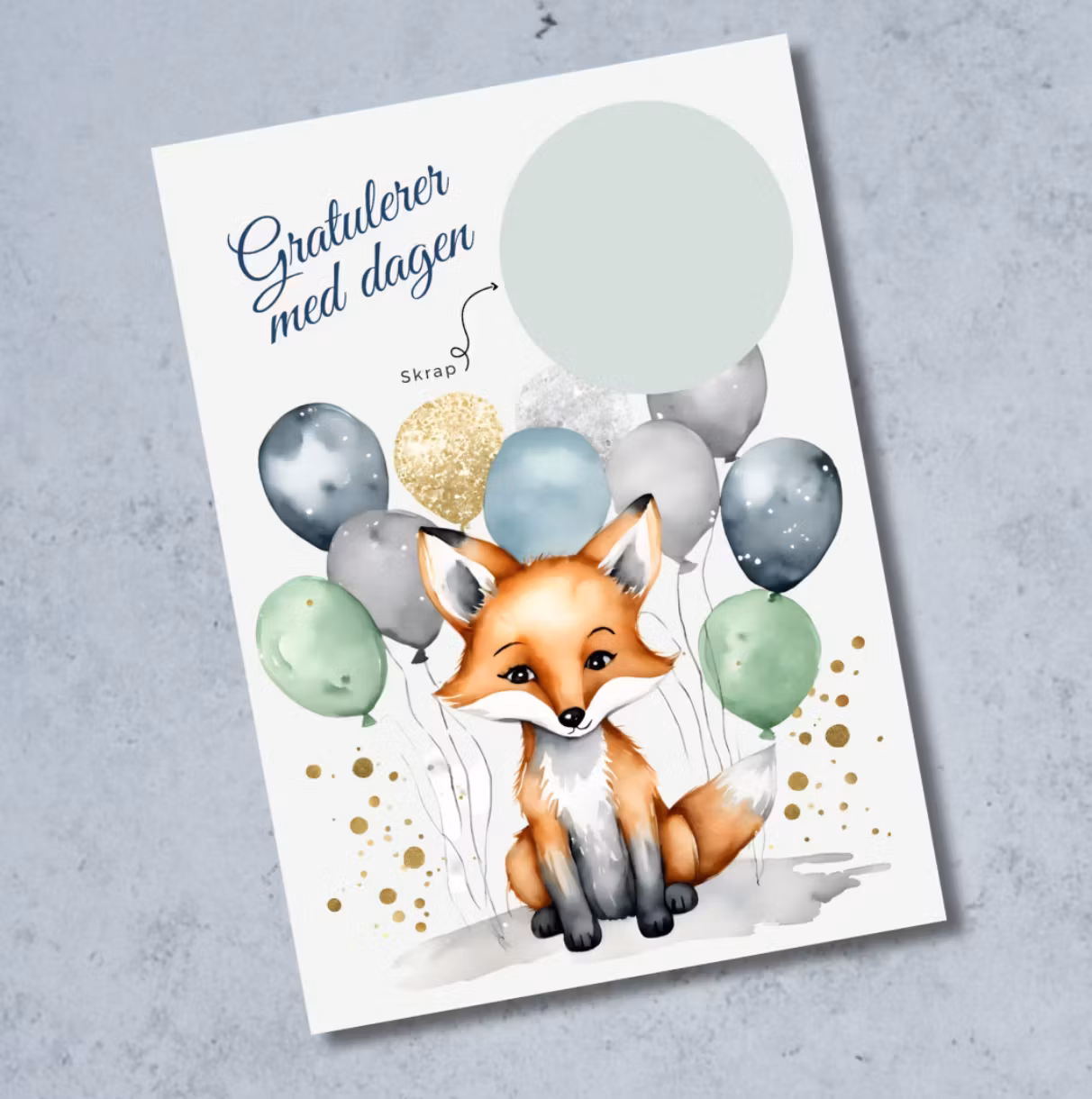 14pk mix Bursdagskort